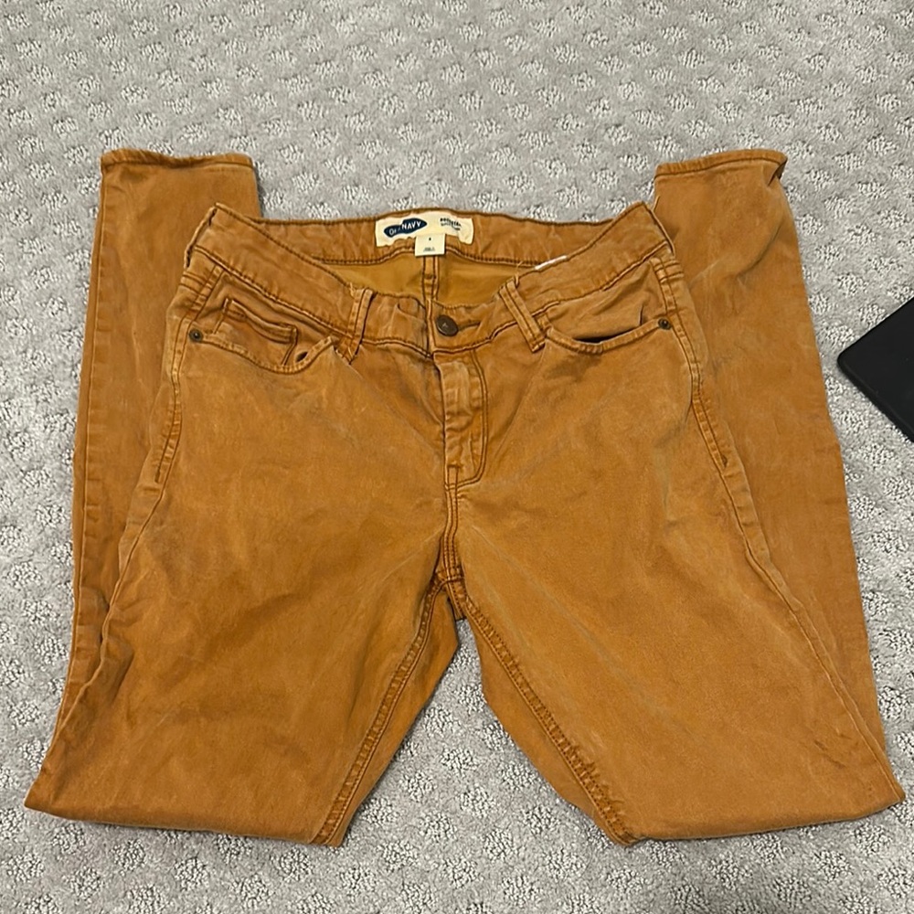 Old Navy Tan Denim Pants